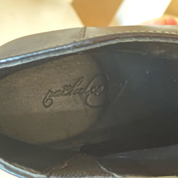 Rachel Comey size 7. Black leather Mars bootie. Worn once. Sole protectors added - Picture 2 of 7